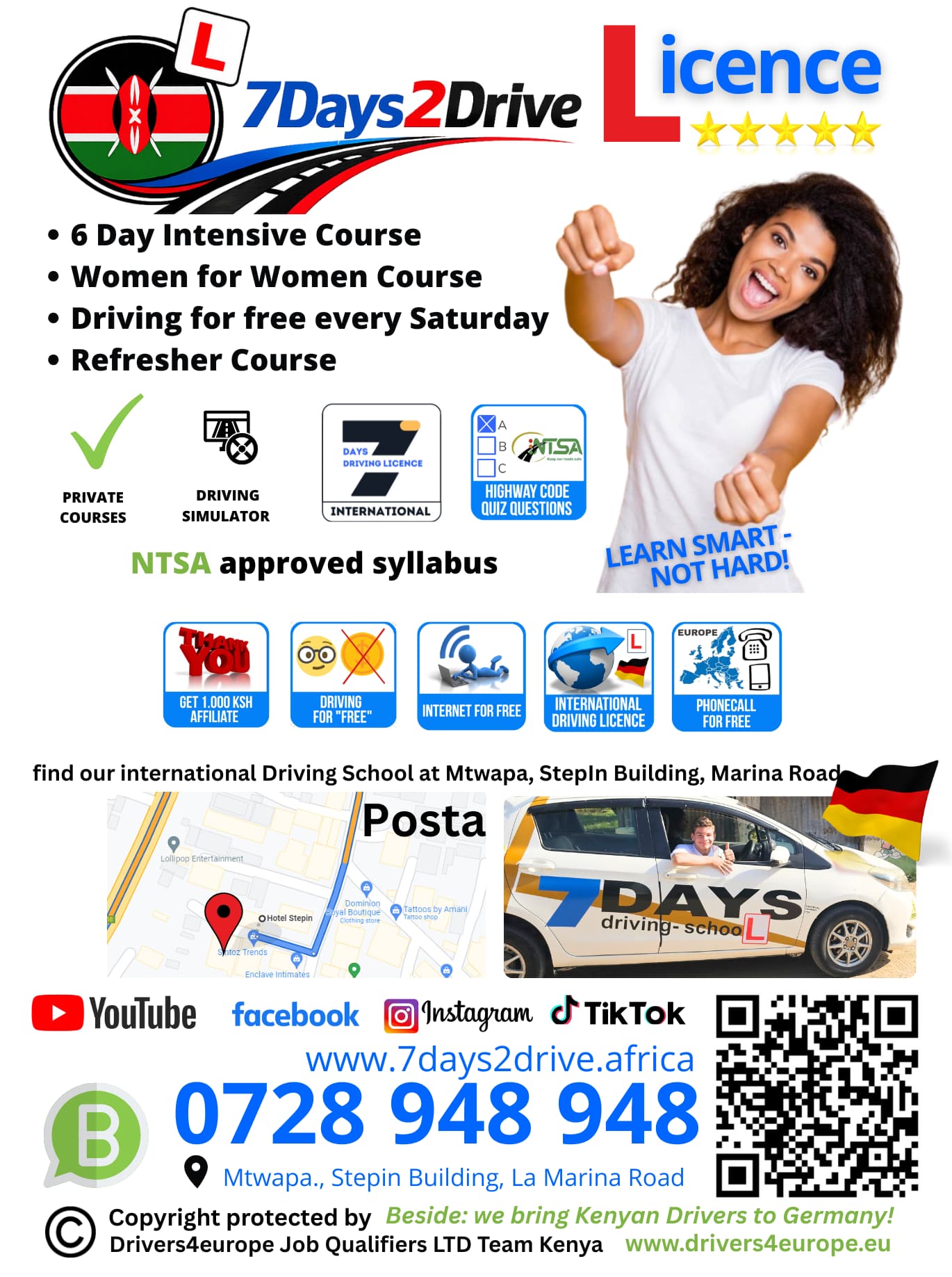 7Days2Drive Mtwapa Branch German Kenyan Driving School